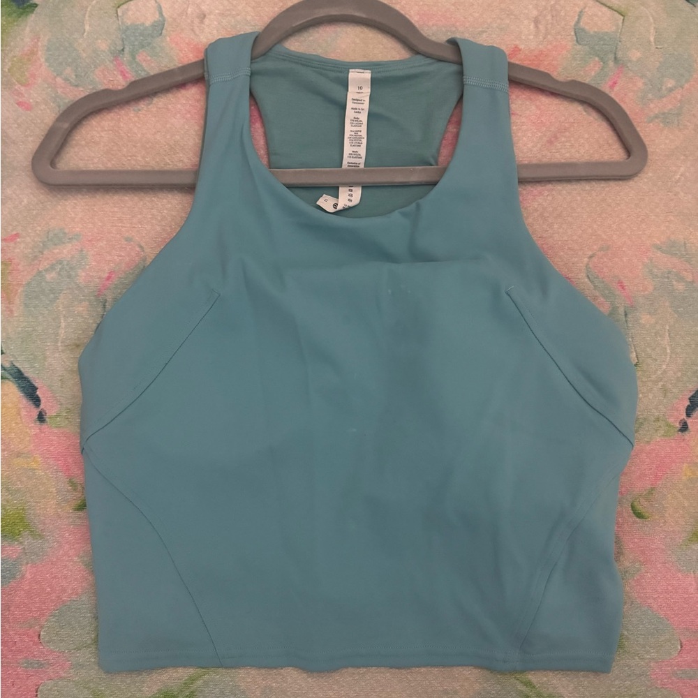 Lululemon Teal Racerback Athletic Tank Top